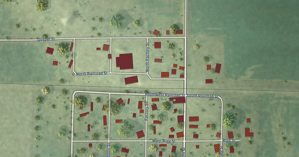 Map of Golden Gate, Illinois in 2026