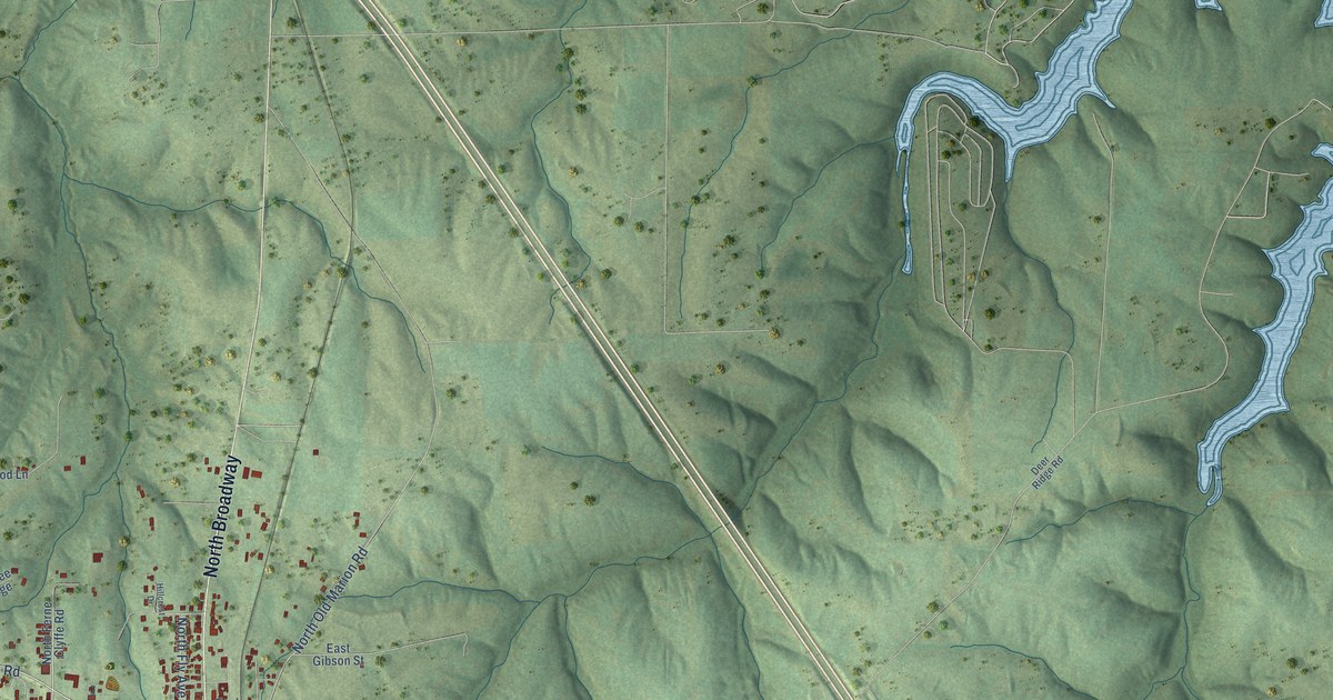 Map of Goreville, Illinois in 2026