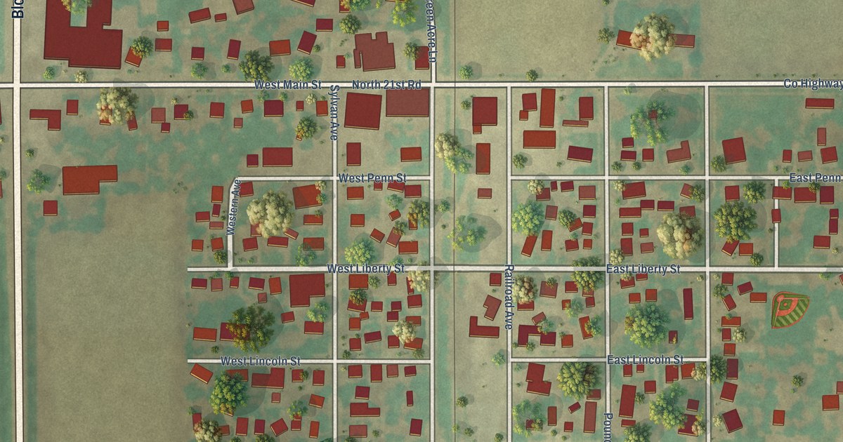 Map of Grand Ridge, Illinois in 2026