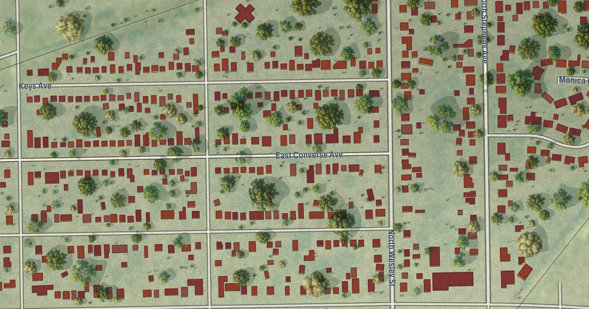 Map of Grandview, Illinois in 2026