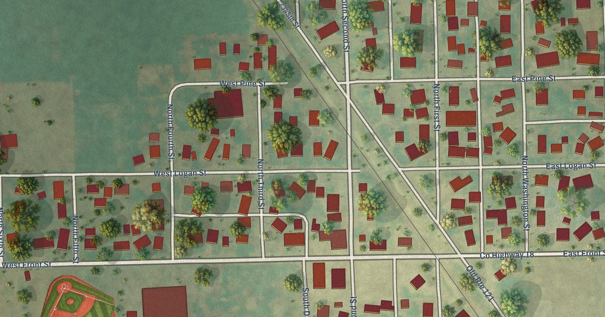 Map of Hartsburg, Illinois in 2026