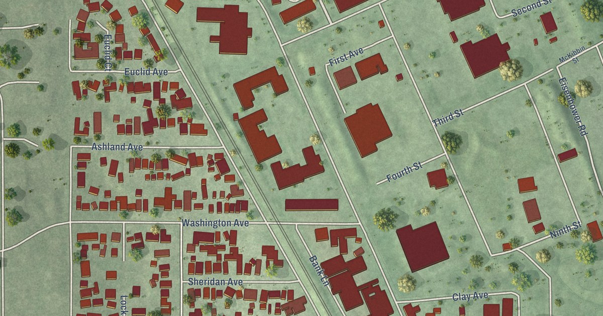 Map of Highwood, Illinois in 2026