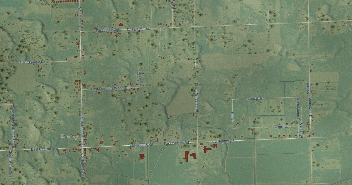 Map of Hopkins Park, Illinois in 2026