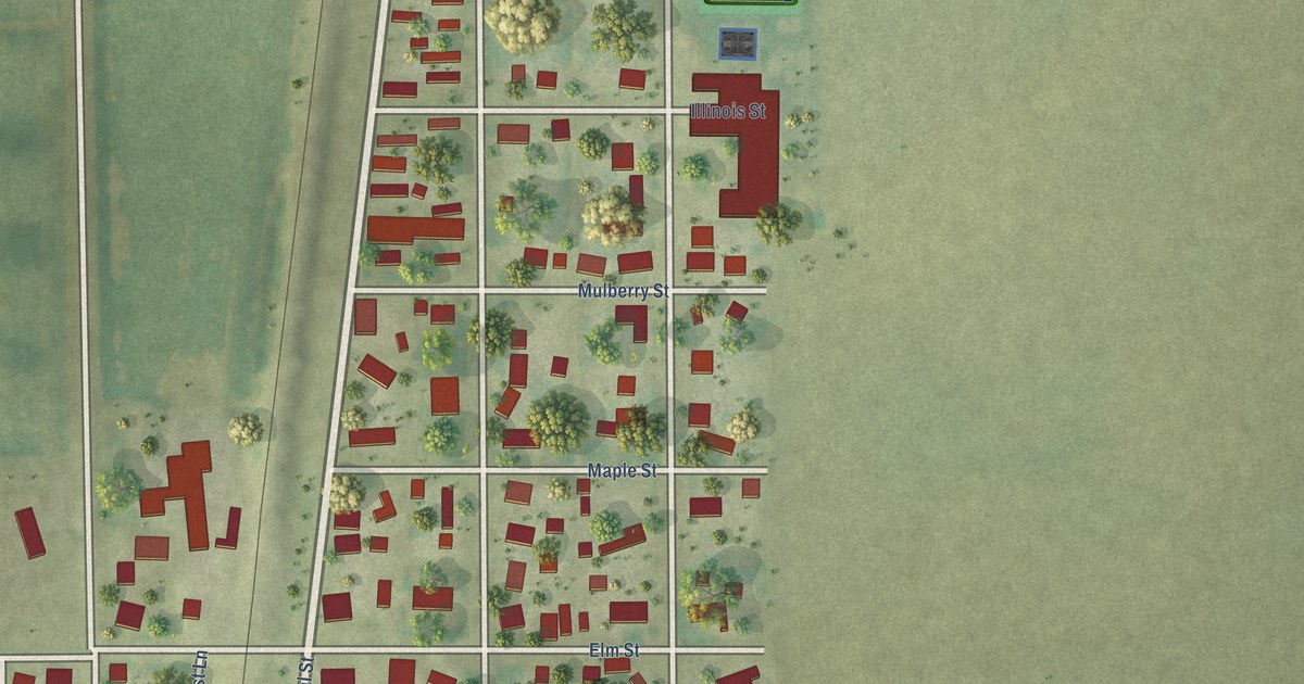 Map of Humboldt, Illinois in 2026