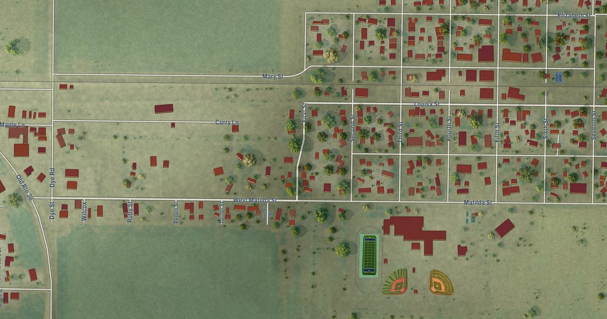 Map of Illiopolis, Illinois in 2026