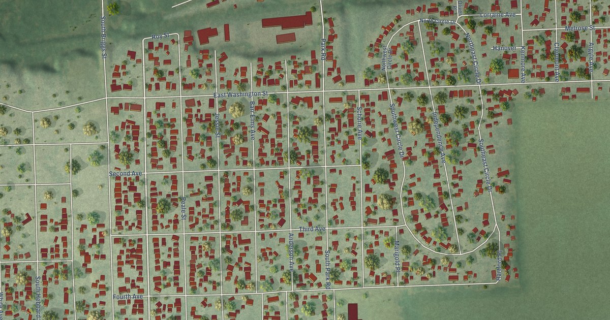 Map of Ingalls Park, Illinois in 2026