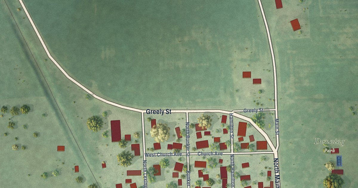 Map of Iroquois, Illinois in 2026