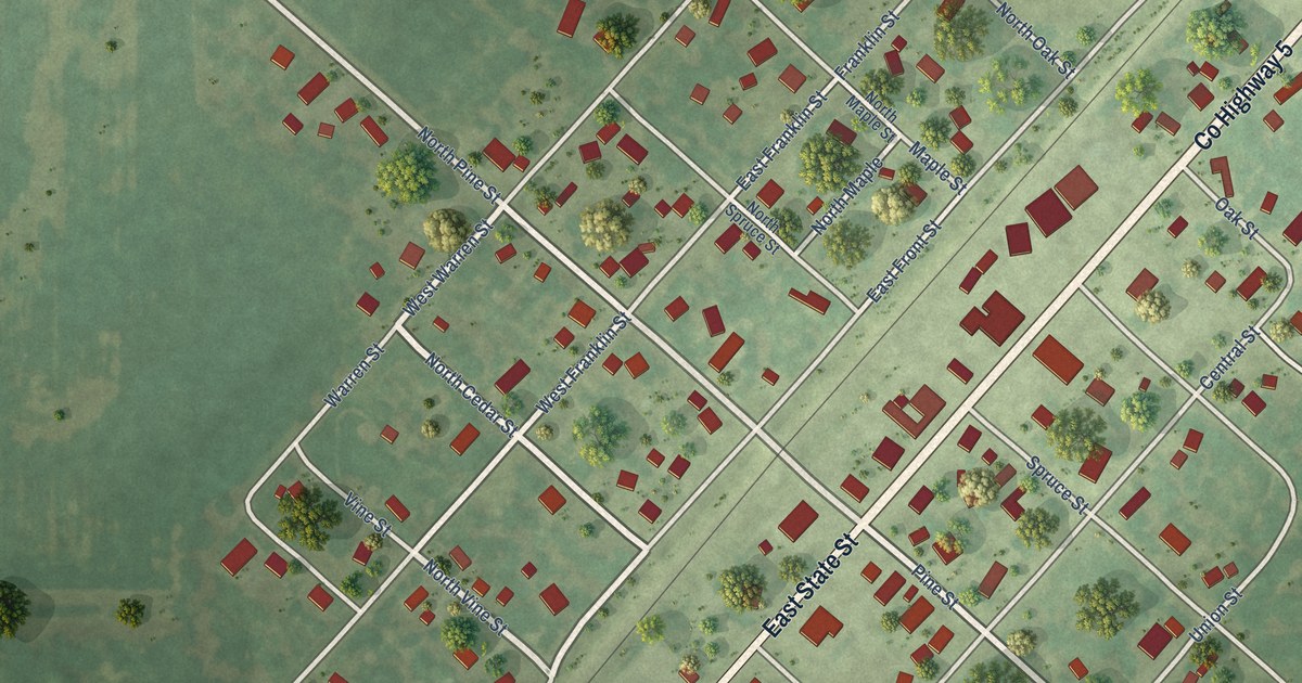 Map of Irving, Illinois in 2026