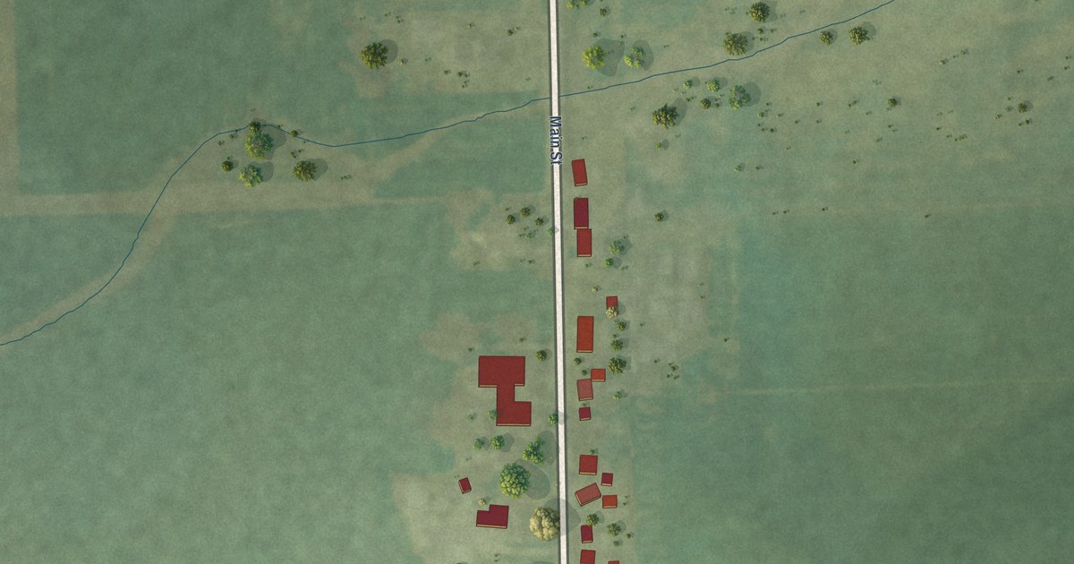 Map of Irwin, Illinois in 2026