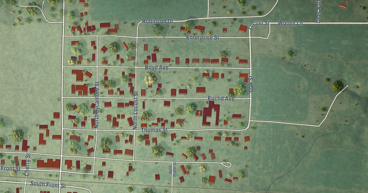 Map of Iuka, Illinois in 2026