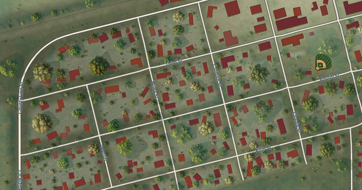 Map of Ivesdale, Illinois in 2026