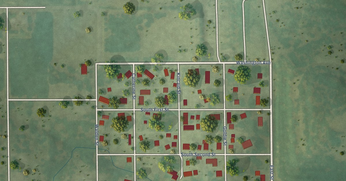 Map of Jeisyville, Illinois in 2026