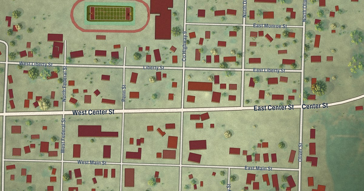 Map of Joy, Illinois in 2026