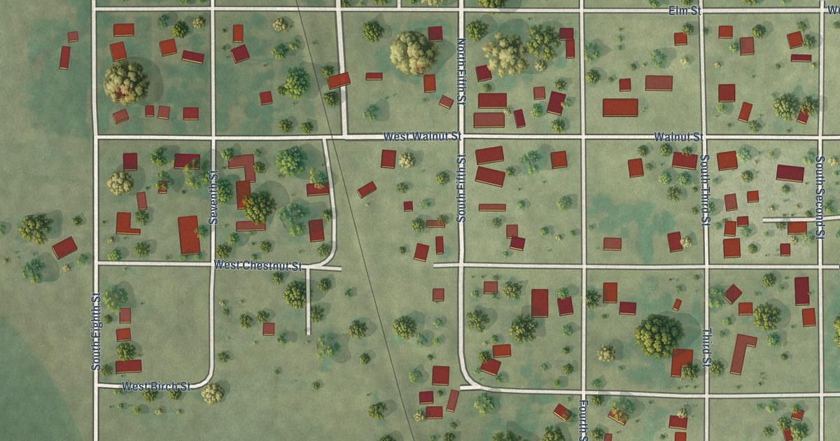 Map of Kilbourne, Illinois in 2026