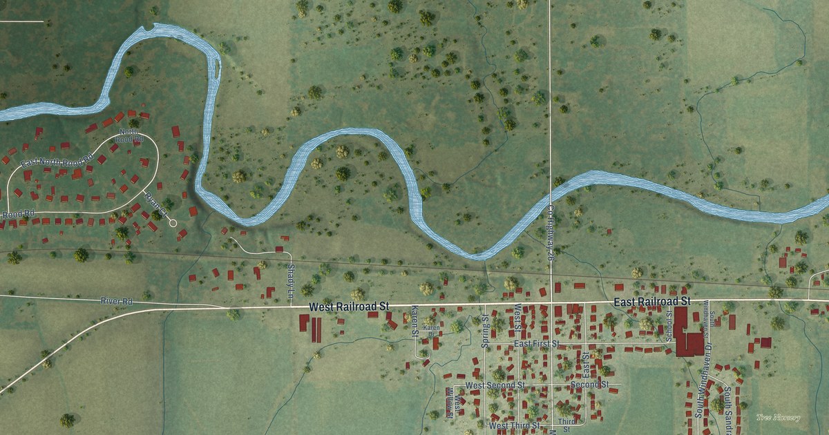 Map of Kingston, Illinois in 2026