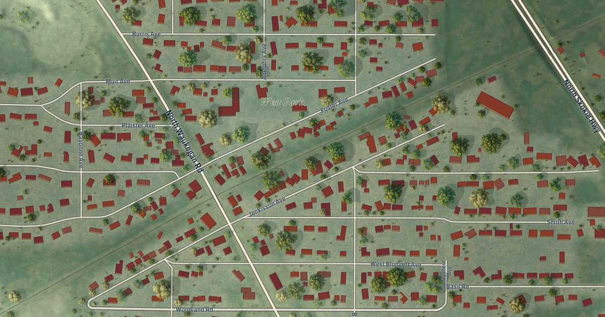 Map of Knollwood, Illinois in 2026