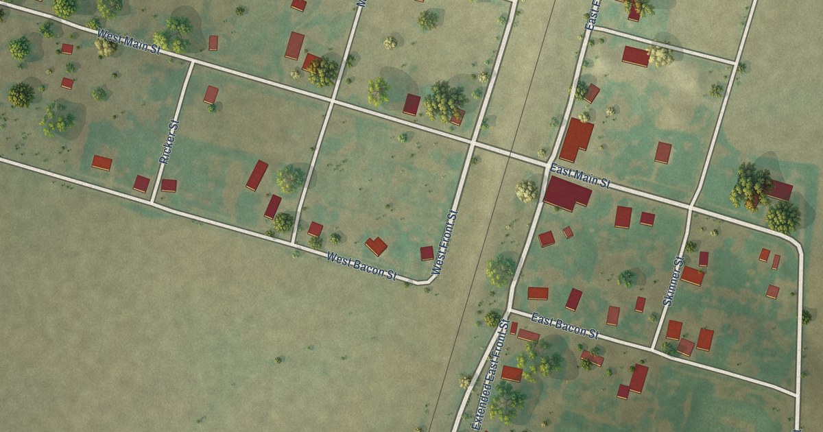 Map of La Prairie, Illinois in 2026
