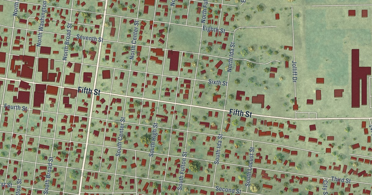 Map of Lacon, Illinois in 2026