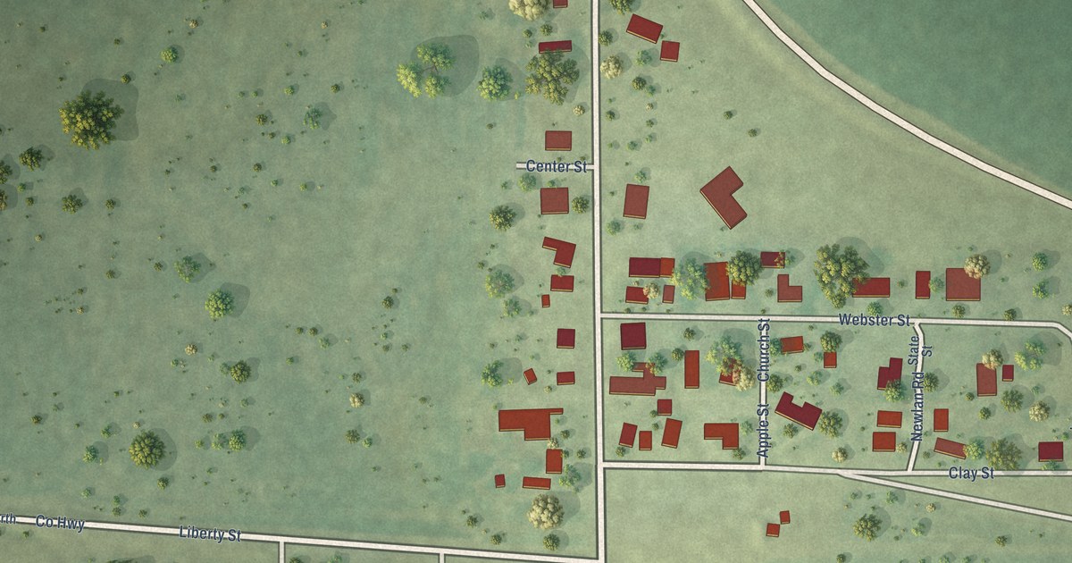 Map of Lake City, Illinois in 2026