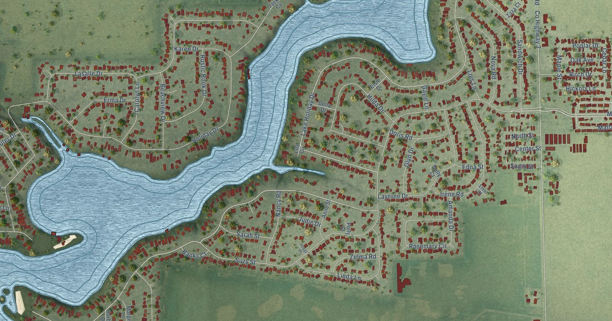 Map of Lake Holiday, Illinois in 2026