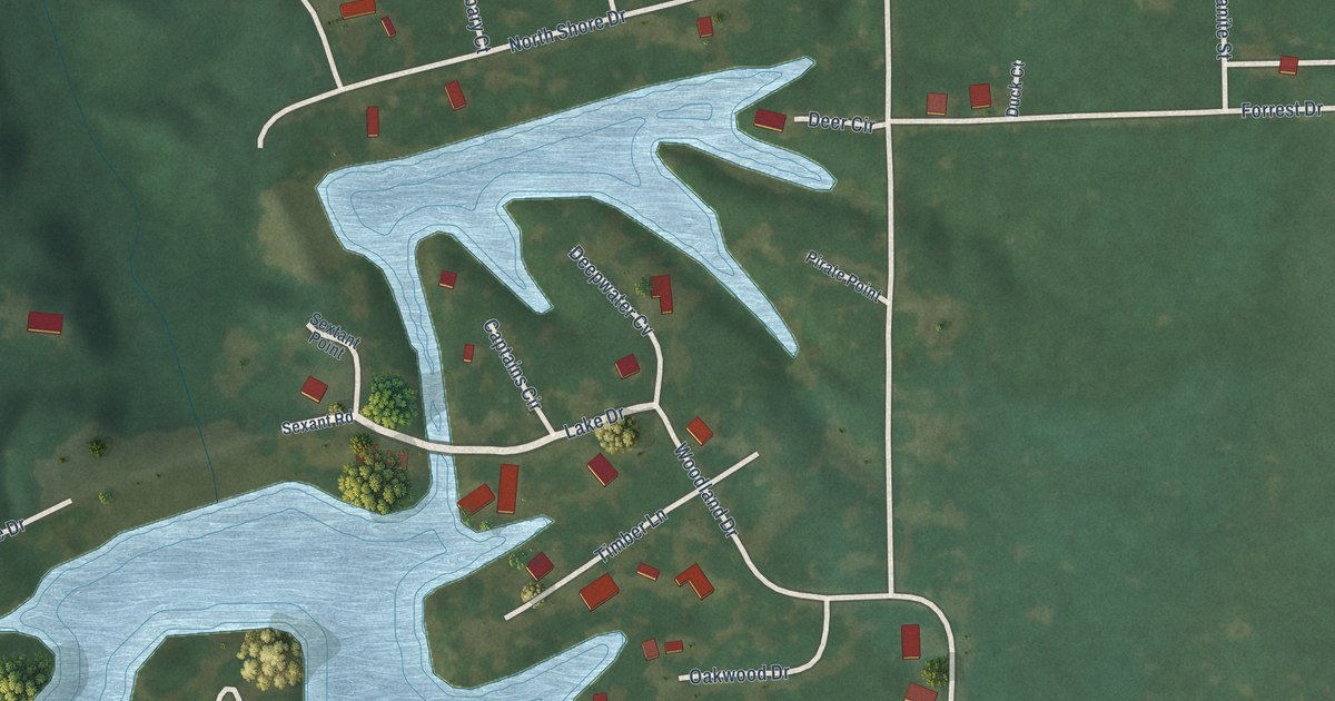 Map of Lake Ka-Ho, Illinois in 2026