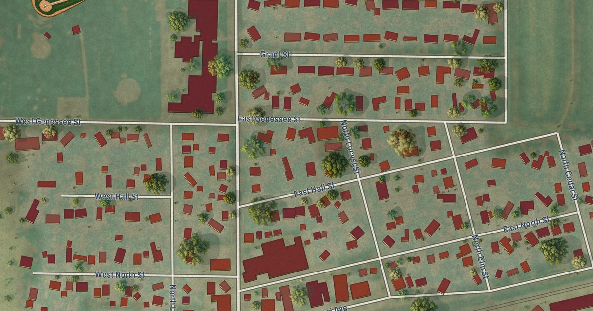Map of Leland, Illinois in 2026