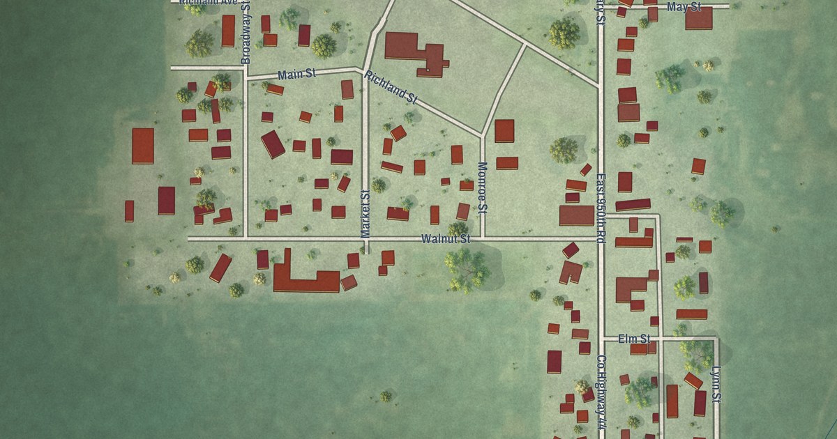 Map of Leonore, Illinois in 2026