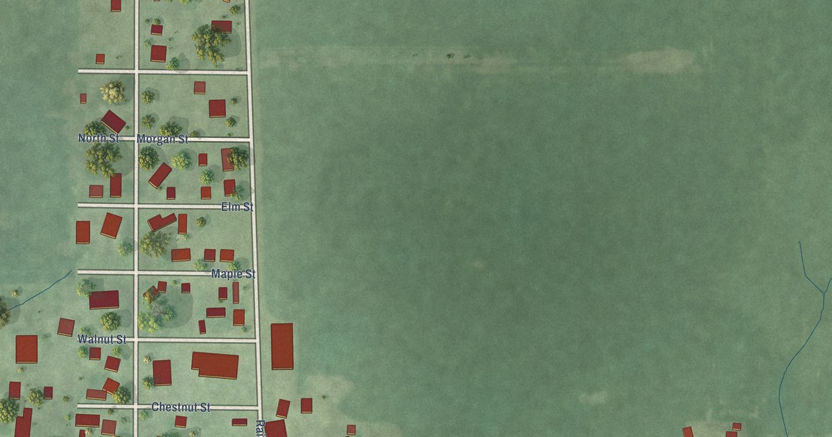 Map of Literberry, Illinois in 2026