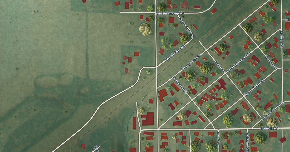 Map of Livingston, Illinois in 2026