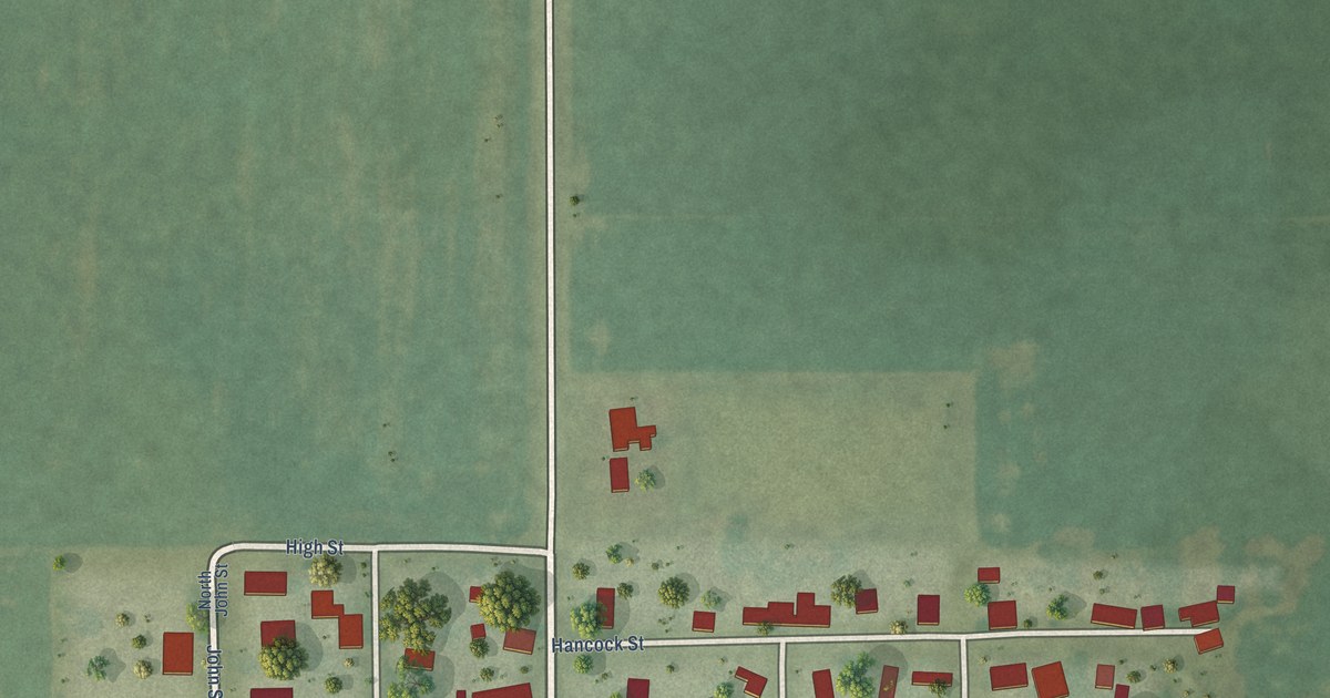 Map of Longview, Illinois in 2026