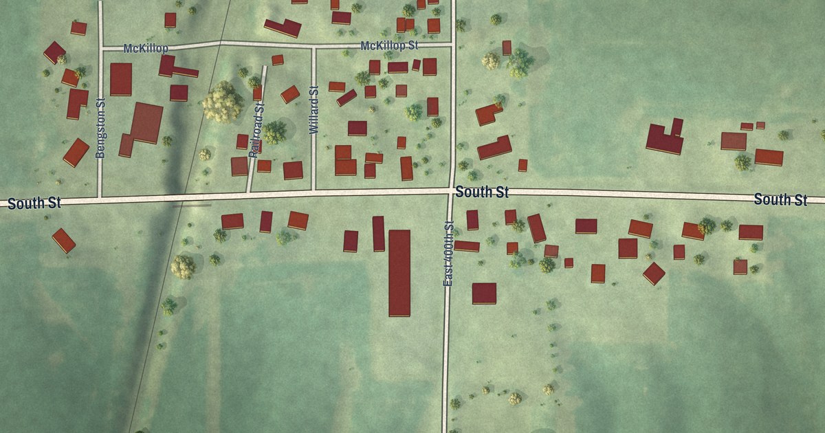 Map of Lynn Center, Illinois in 2026