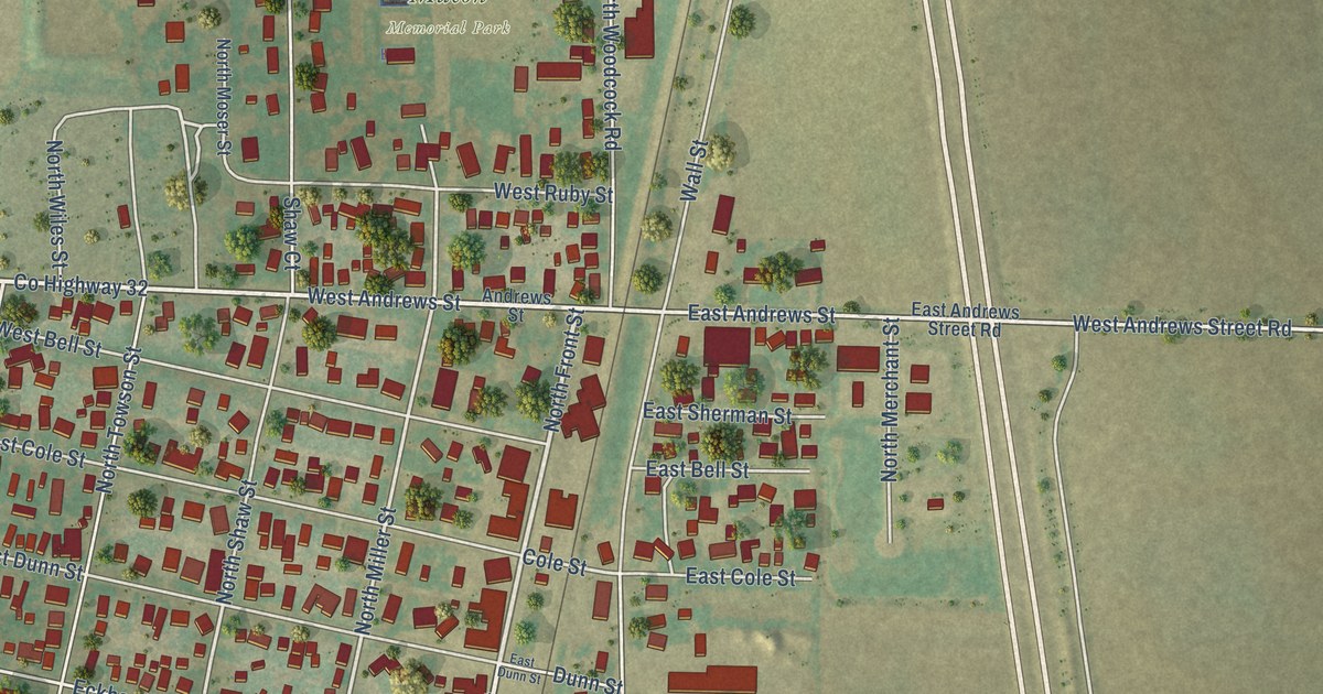 Map of Macon, Illinois in 2026