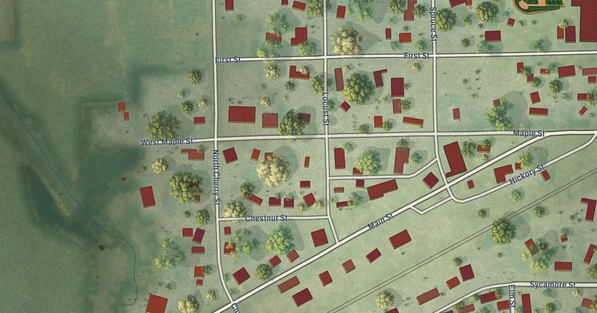 Map of Malden, Illinois in 2026