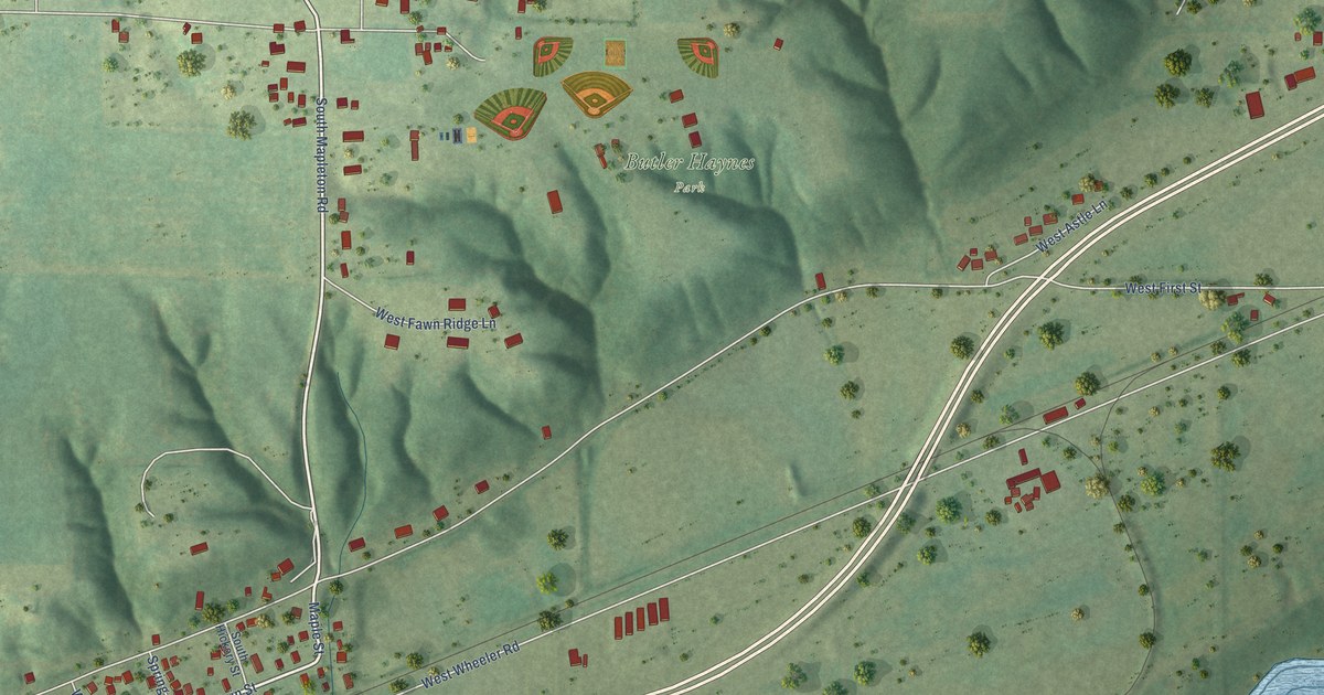 Map of Mapleton, Illinois in 2026