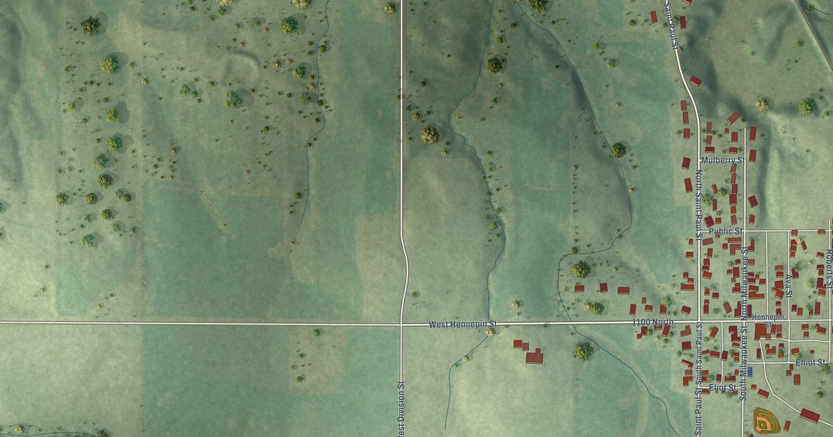 Map of Mark, Illinois in 2026
