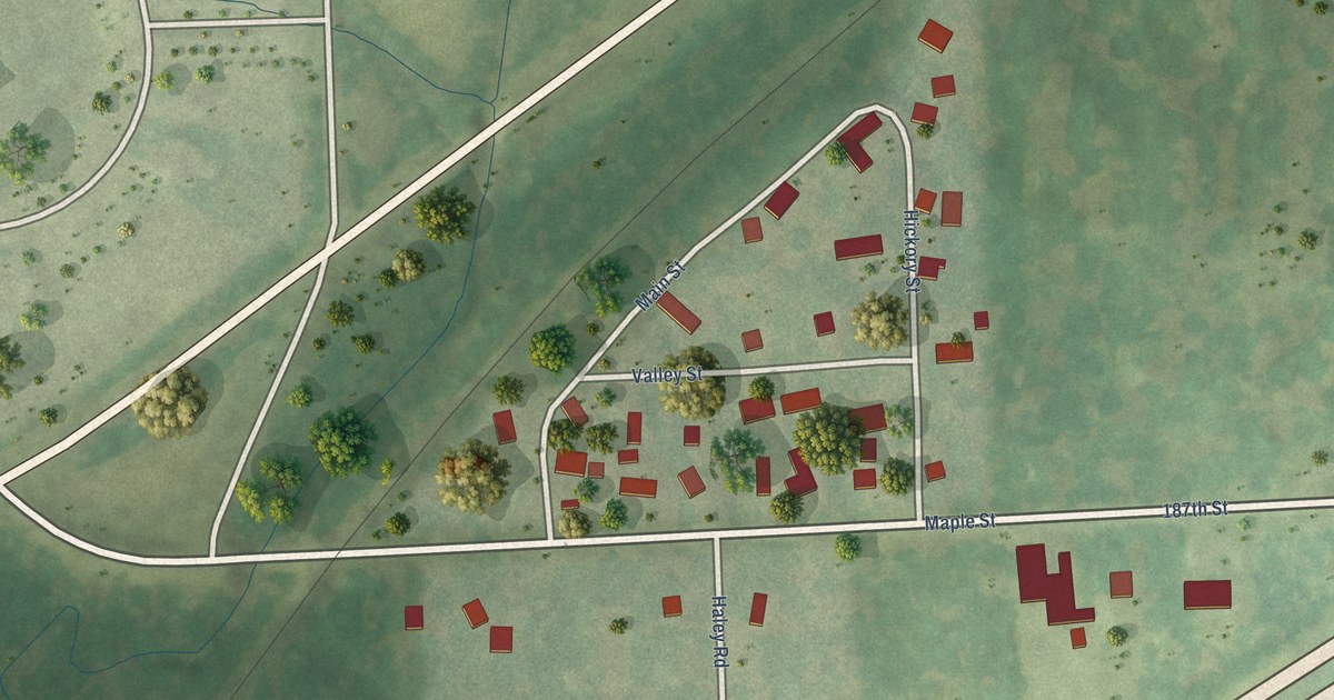 Map of Marley, Illinois in 2026