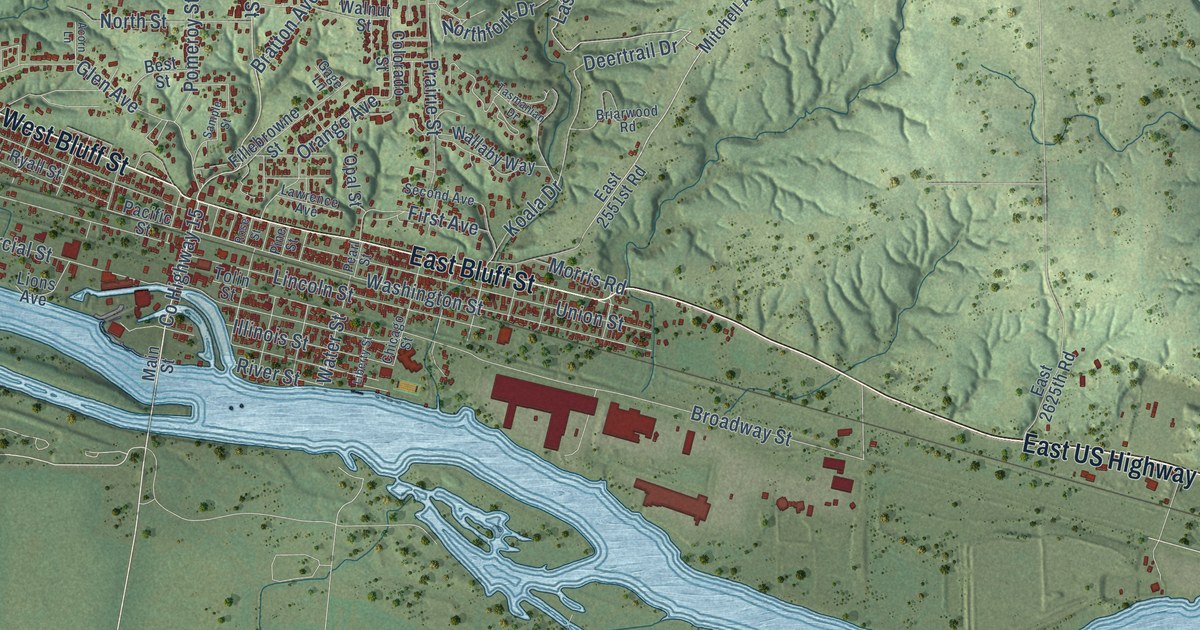 Map of Marseilles, Illinois in 2026