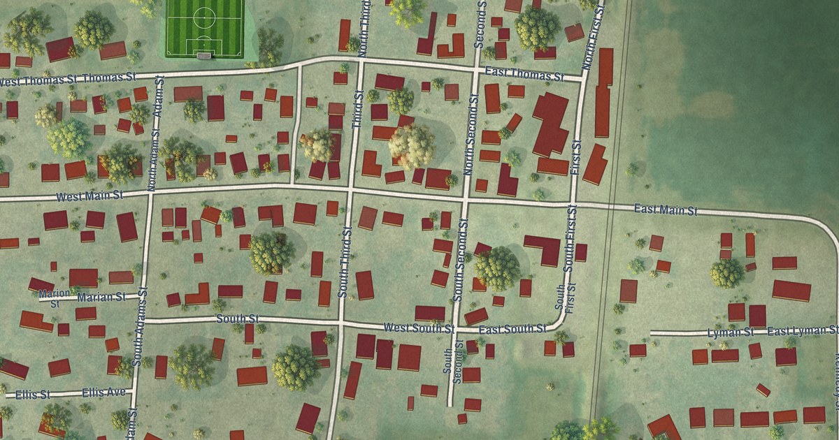 Map of Martinton, Illinois in 2026