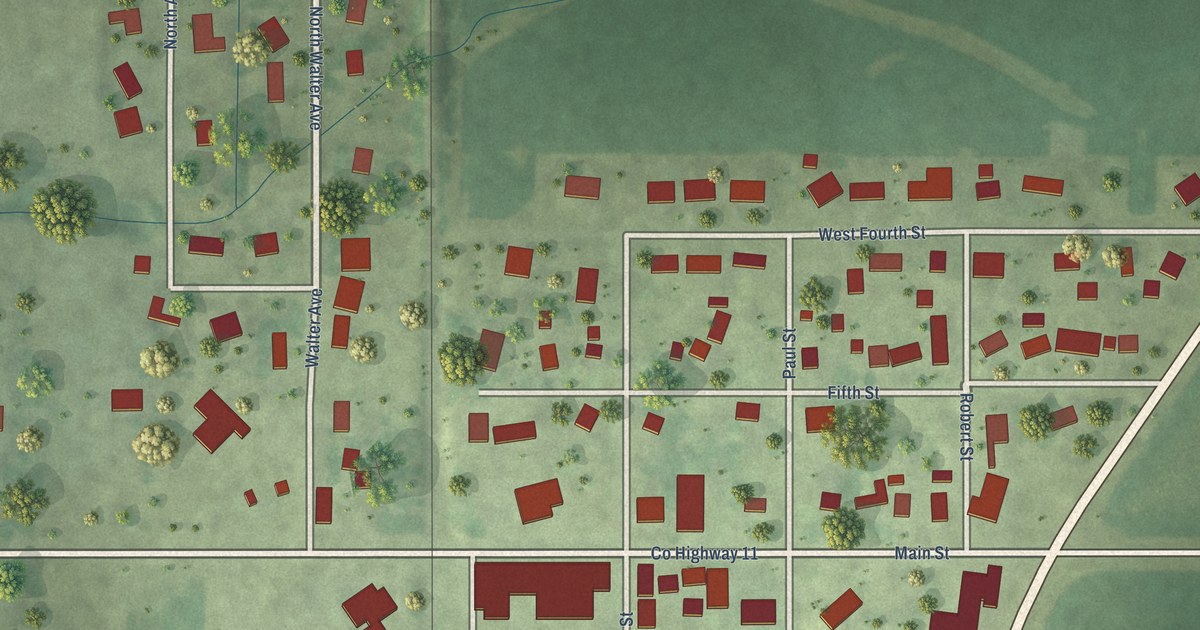 Map of McNabb, Illinois in 2026