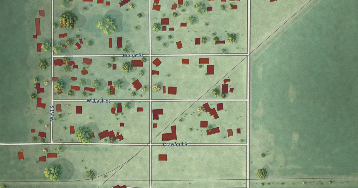 Map of Metcalf, Illinois in 2026