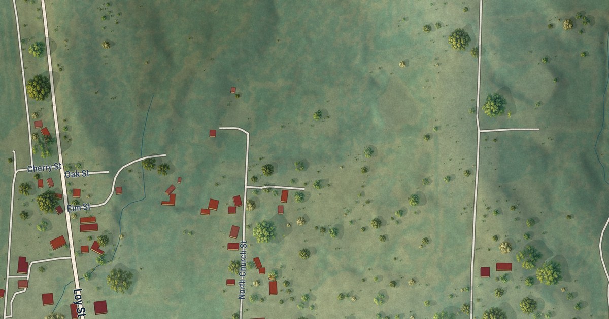 Map of Mill Shoals, Illinois in 2026