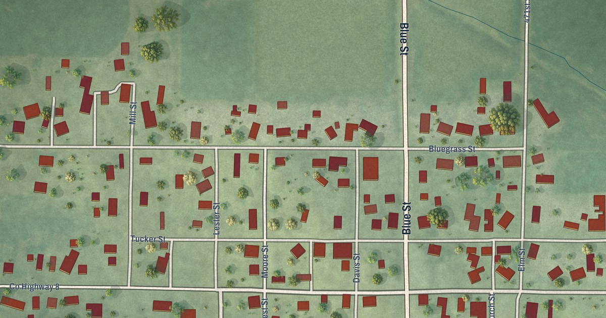 Map of Milton, Illinois in 2026