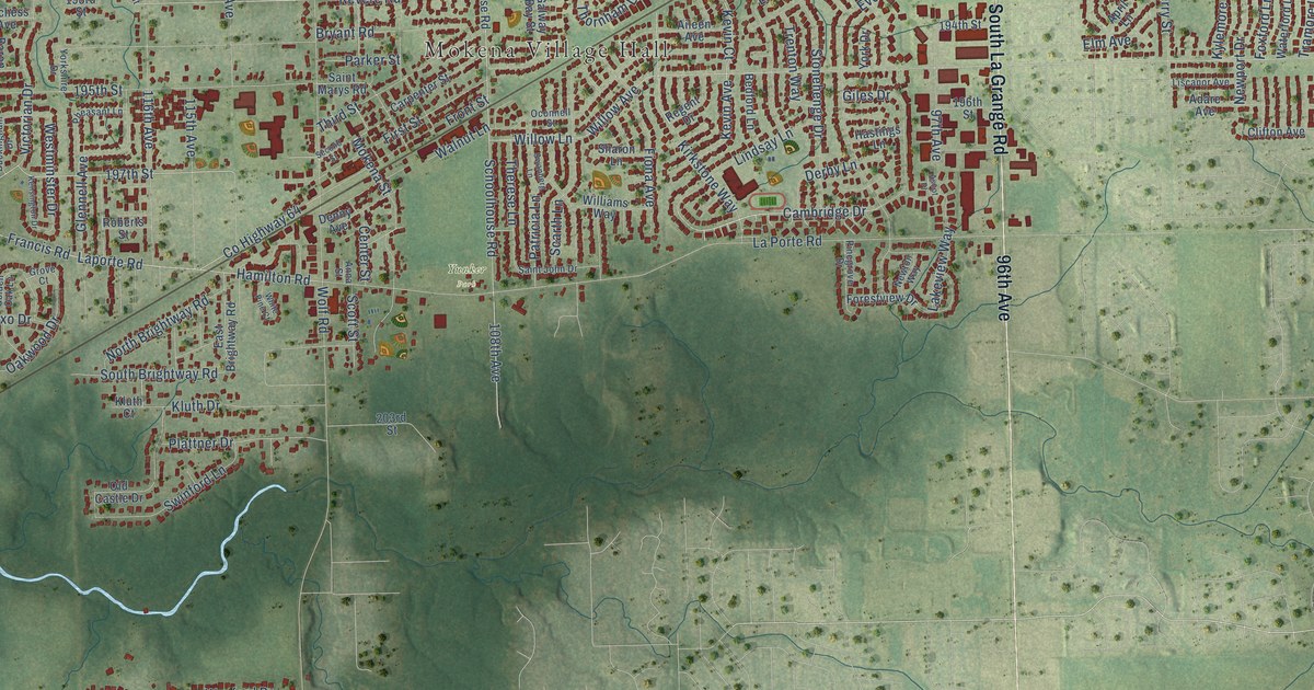 Map of Mokena, Illinois in 2026