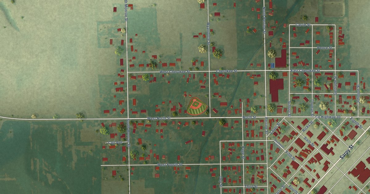 Map of Morrisonville, Illinois in 2026