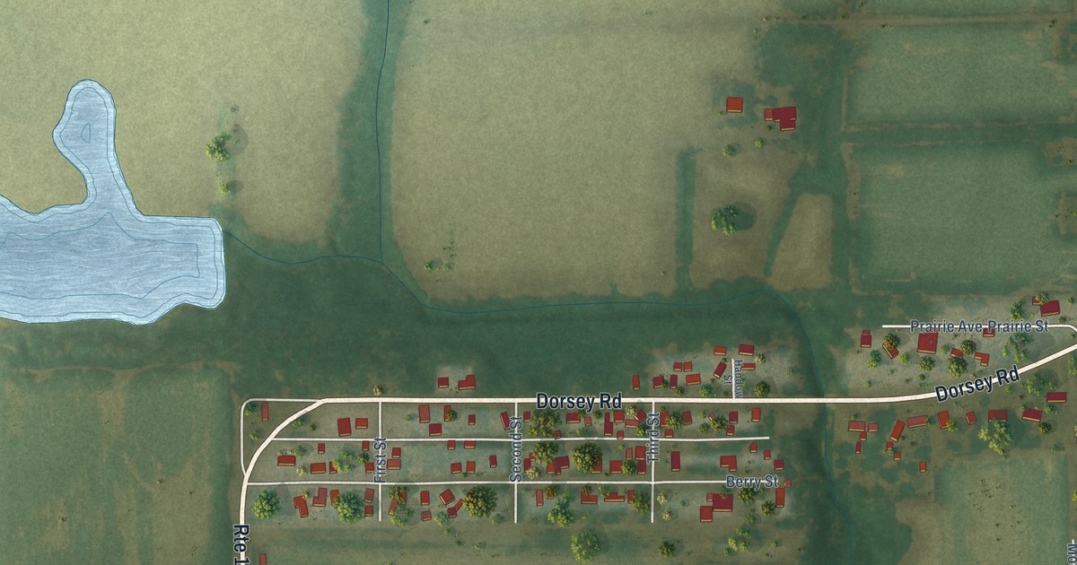 Map of Mount Clare, Illinois in 2026