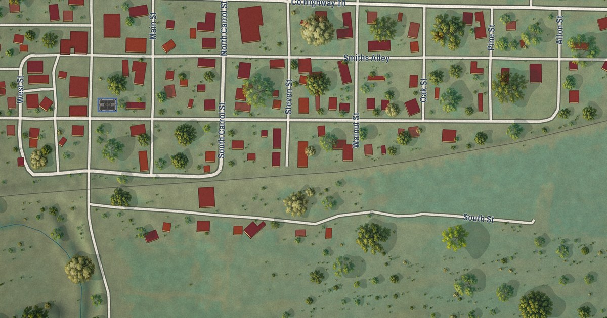 Map of Nebo, Illinois in 2026