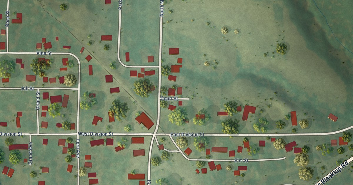 Map of Norris, Illinois in 2026