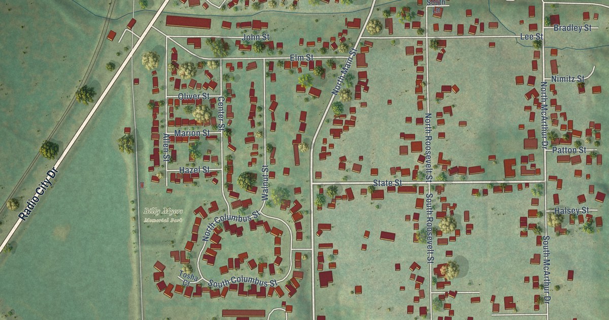 Map of North Pekin, Illinois in 2026
