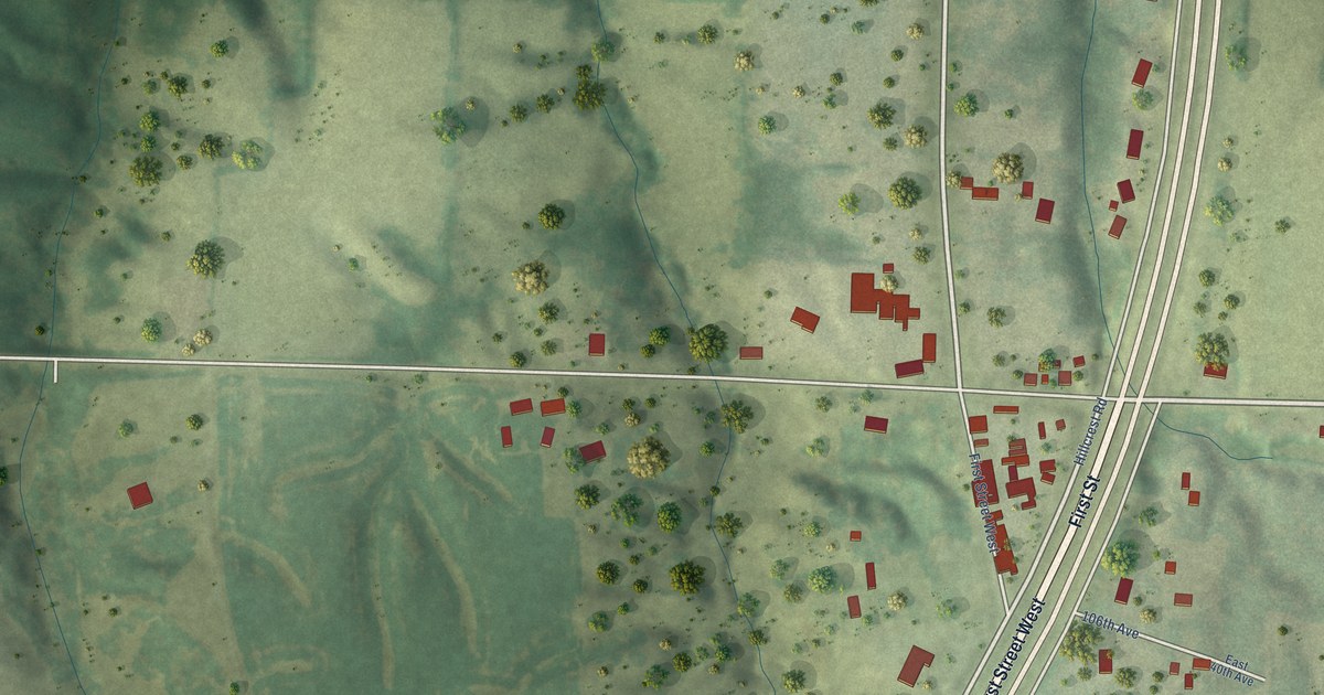 Map of Oak Grove, Illinois in 2026
