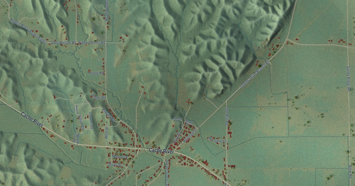 Map of Olive Branch, Illinois in 2026